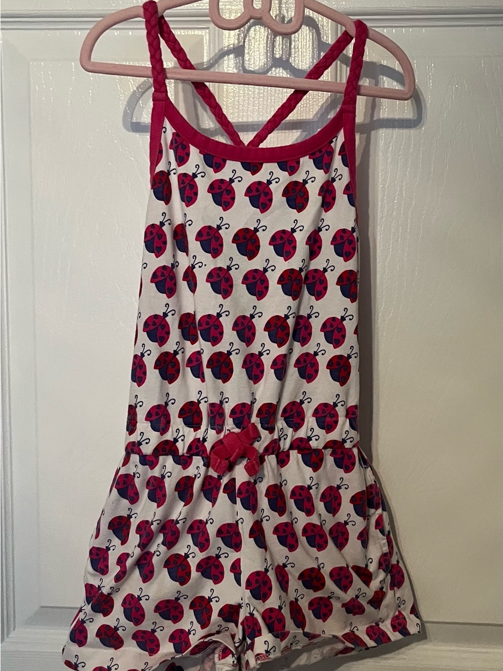 Hatley Girls Ladybug Romper – Size 4